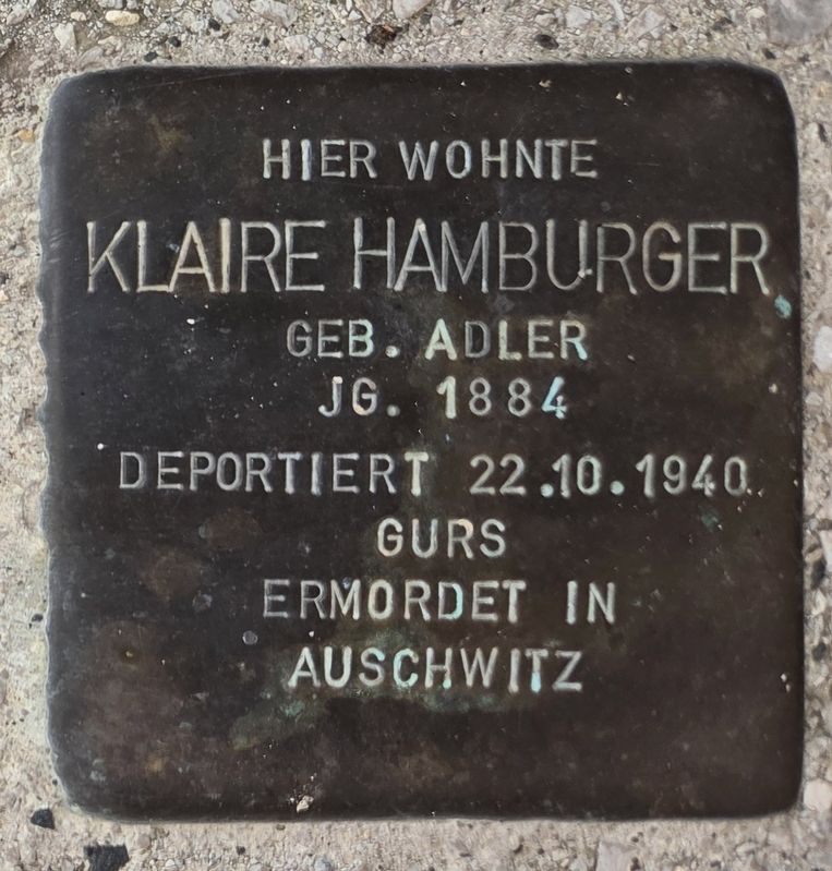 Kläre Hamburger Marker. Click for full size. Kläre Hamburger Marker image. Click for full size.