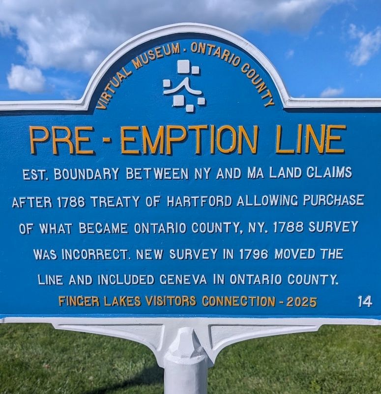 Pre-Emption Line Marker. Click for full size. Pre-Emption Line Marker image. Click for full size.