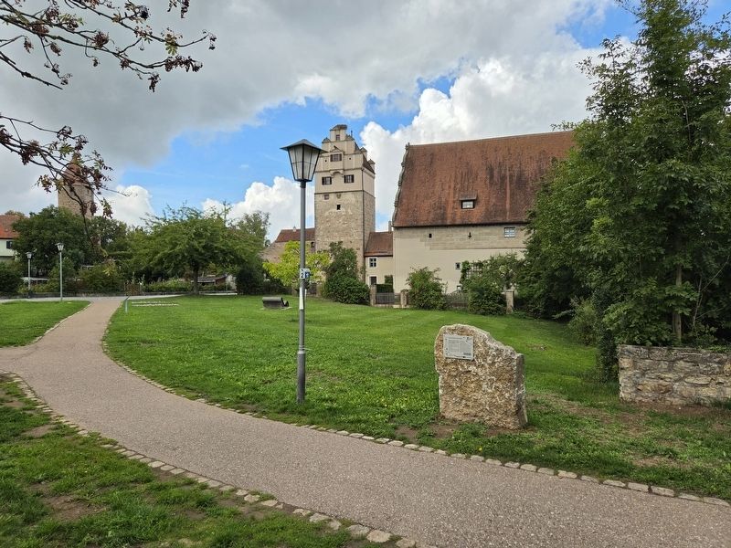 Die Stadtmühle Dinkelsbühl / The Dinkelsbühl Town Mill Marker. Click for full size. Die Stadtmühle Dinkelsbühl / The Dinkelsbühl Town Mill Marker image. Click for full size.