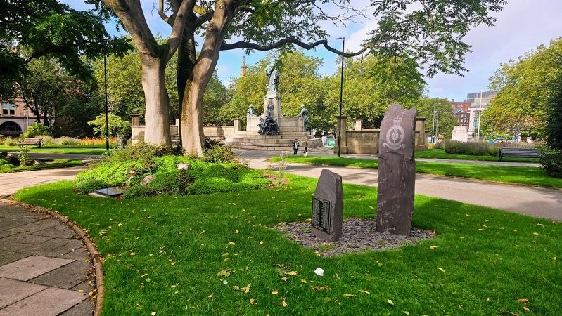 611 Squadron Royal Auxiliary Air Force Memorial. Click for full size. 611 Squadron Royal Auxiliary Air Force Memorial image. Click for full size.