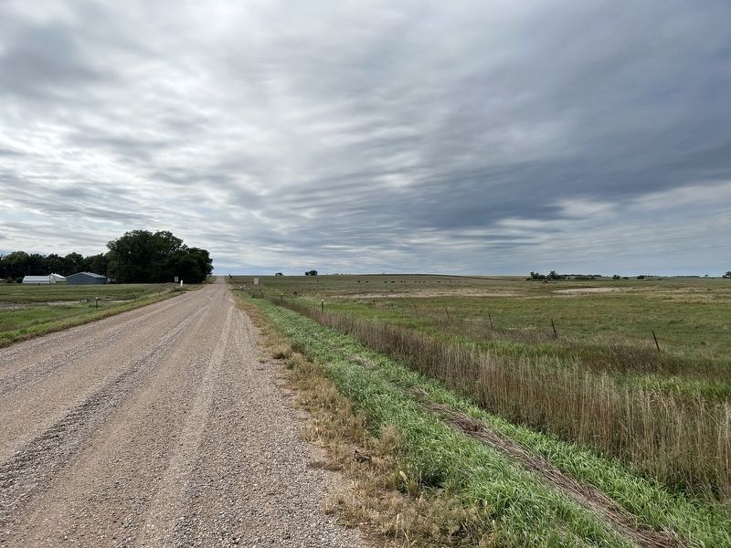 The location where the marker stood. Click for full size. The location where the marker stood image. Click for full size.