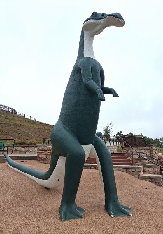 Trachodon Sculpture. Click for full size. Trachodon Sculpture image. Click for full size.