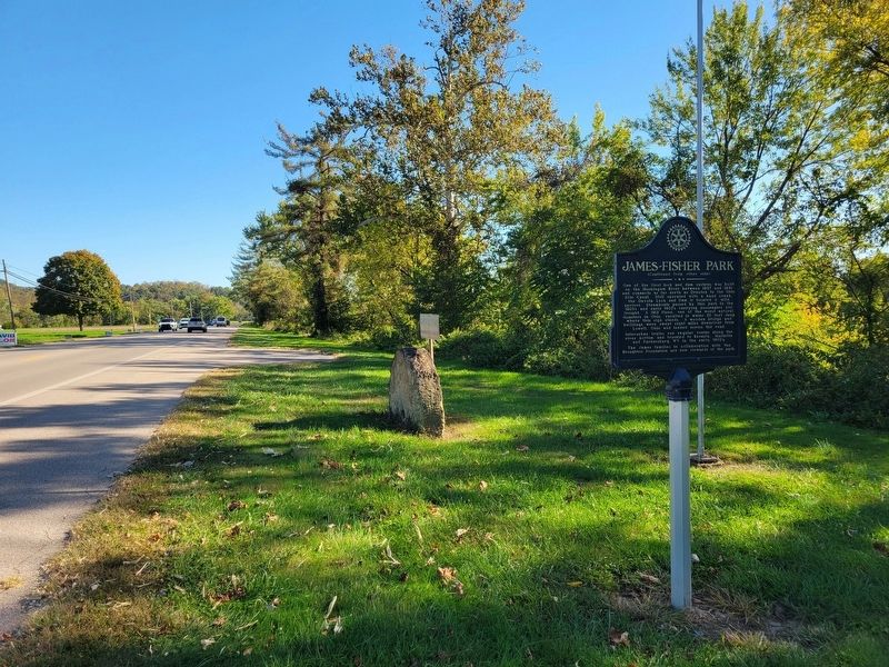 James-Fisher Park Marker image. Click for full size.