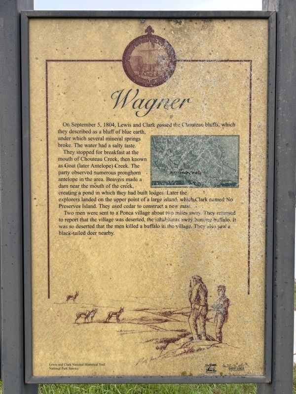 Wagner side of marker. Click for full size. Wagner side of marker image. Click for full size.
