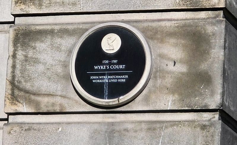 Wyke’s Court Marker. Click for full size. Wyke’s Court Marker image. Click for full size.