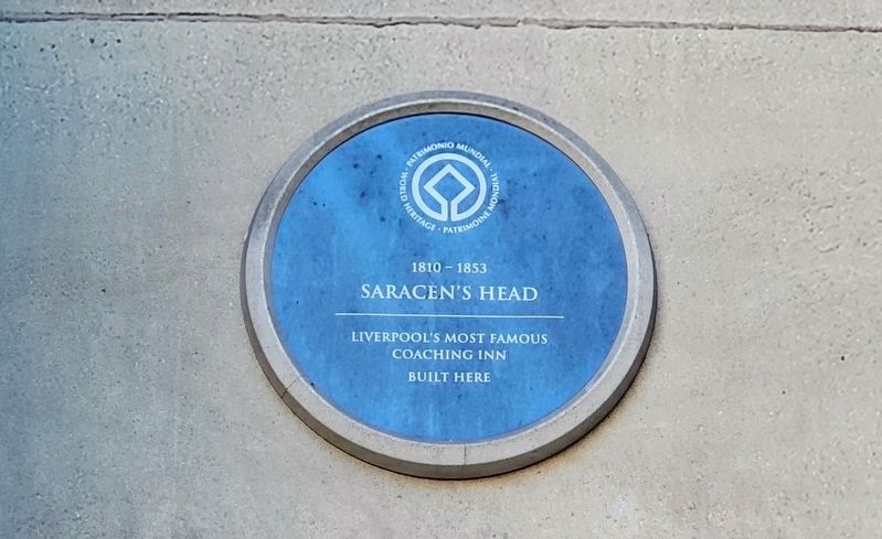 Saracen’s Head Marker. Click for full size. Saracen’s Head Marker image. Click for full size.