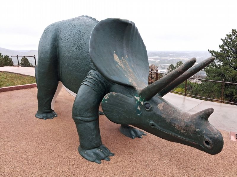 Triceratops Sculpture. Click for full size. Triceratops Sculpture image. Click for full size.