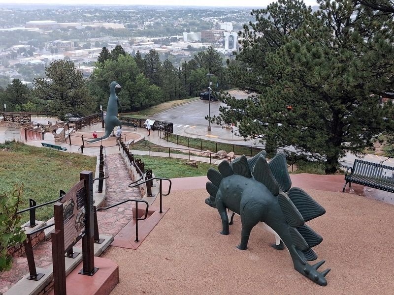 View from Dinosaur Park. Click for full size. View from Dinosaur Park image. Click for full size.