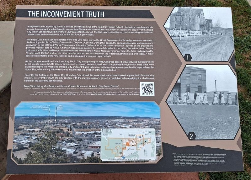 The Inconvenient Truth Marker. Click for full size. The Inconvenient Truth Marker image. Click for full size.