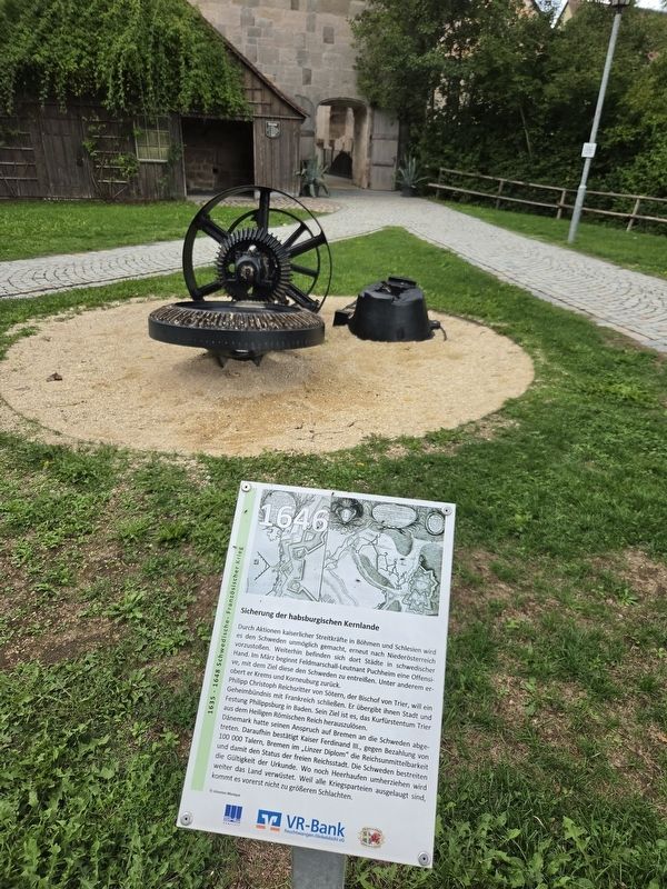 Sicherung der habsburgischen Kernlande / Securing the Habsburg Heartlands Marker. Click for full size. Sicherung der habsburgischen Kernlande / Securing the Habsburg Heartlands Marker image. Click for full size.