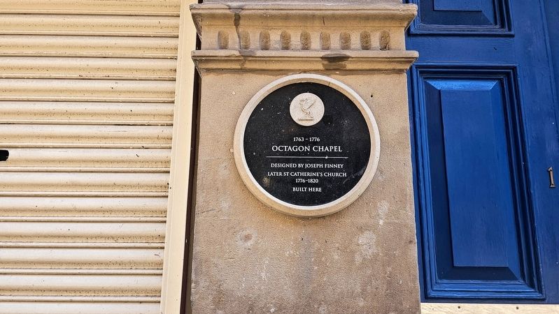 Octagon Chapel Marker. Click for full size. Octagon Chapel Marker image. Click for full size.