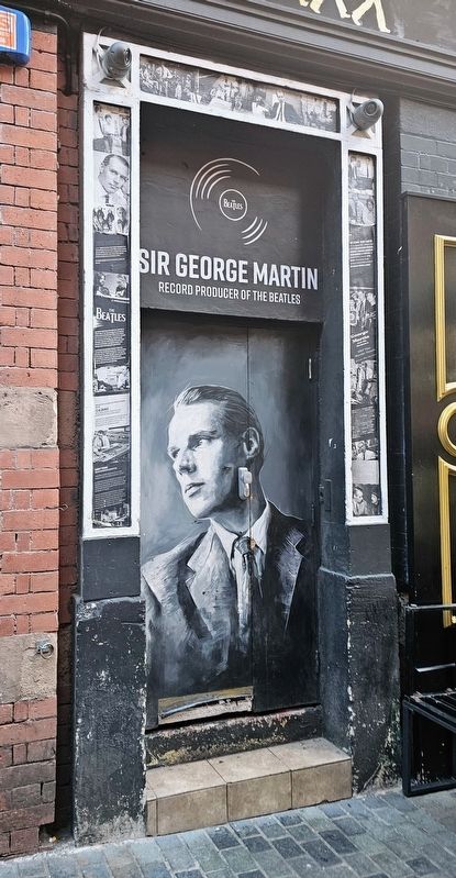 Sir George Martin Marker. Click for full size. Sir George Martin Marker image. Click for full size.