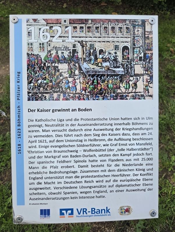 Der Kaiser gewinnt an Boden / The Emperor Gains Ground Marker. Click for full size. Der Kaiser gewinnt an Boden / The Emperor Gains Ground Marker image. Click for full size.