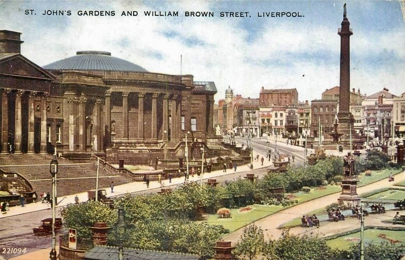 St Johns Gardens and William Brown Street image. Click for full size.