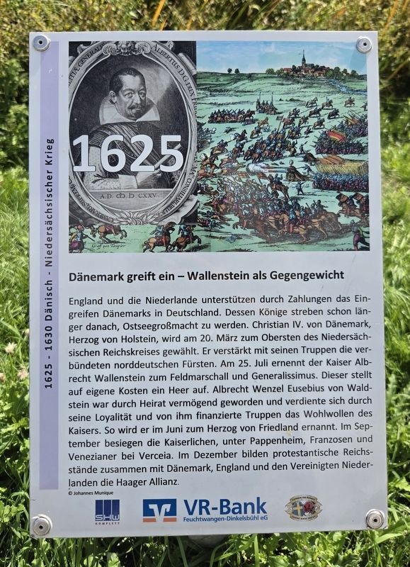 Dänemark greift ein – Wallenstein als Gegengewicht / Denmark intervenes – Wallenstein as a counterwe. Click for full size. Dänemark greift ein – Wallenstein als Gegengewicht / Denmark intervenes – Wallenstein as a counterwe image. Click for full size.