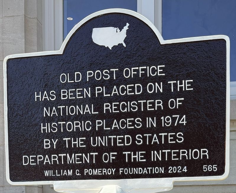 Old Post Office Marker image. Click for full size.