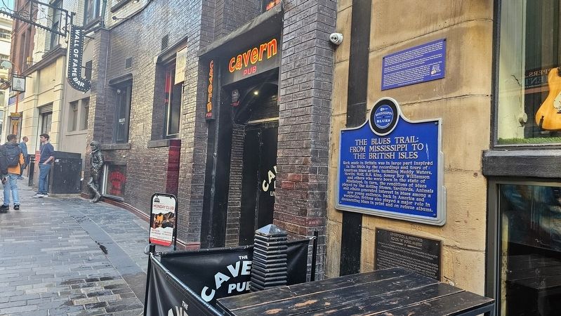The Blues Trail: From Mississippi to the British Isles Marker image. Click for full size.