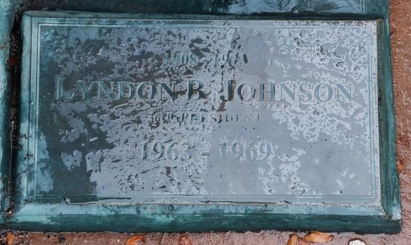 Lyndon B. Johnson Marker. Click for full size. Lyndon B. Johnson Marker image. Click for full size.