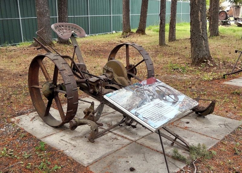 Horse Drawn Hay Mower Marker image. Click for full size.