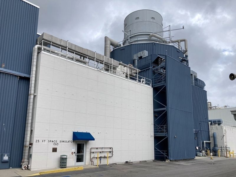 Twenty-Five-Foot Space Simulator and Marker. Click for full size. Twenty-Five-Foot Space Simulator and Marker image. Click for full size.