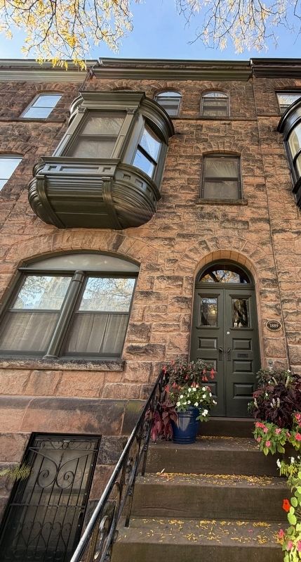 216 Lancaster Street with Marker. Click for full size. 216 Lancaster Street with Marker image. Click for full size.