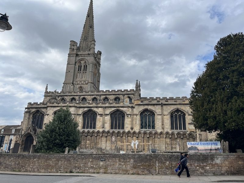 The Sundial on the wall of All Saints Church. Click for full size. The Sundial on the wall of All Saints Church image. Click for full size.