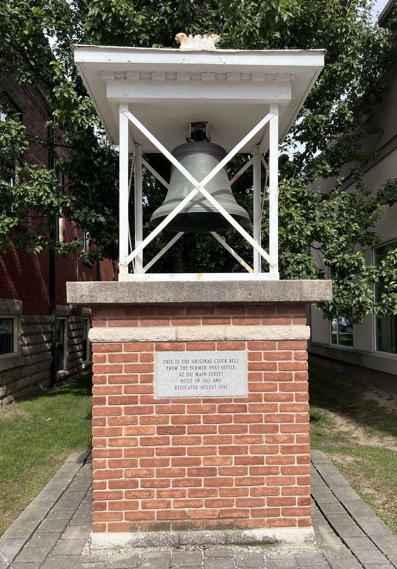 Former Post Office Bell Marker. Click for full size. Former Post Office Bell Marker image. Click for full size.