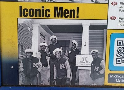 Michigan 7 Historic Mellow Men Marker � bottom left image image. Click for full size.