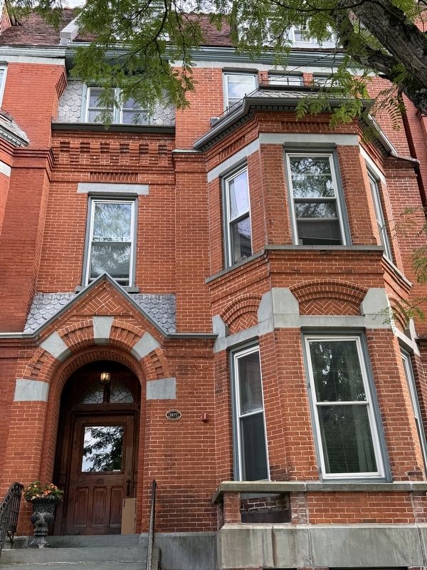 42 Willett Street with Marker. Click for full size. 42 Willett Street with Marker image. Click for full size.