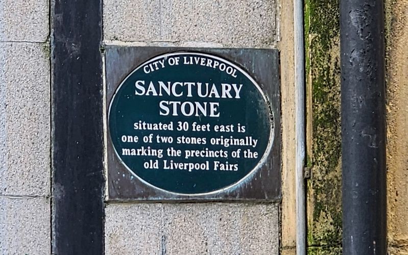 Sanctuary Stone Marker. Click for full size. Sanctuary Stone Marker image. Click for full size.