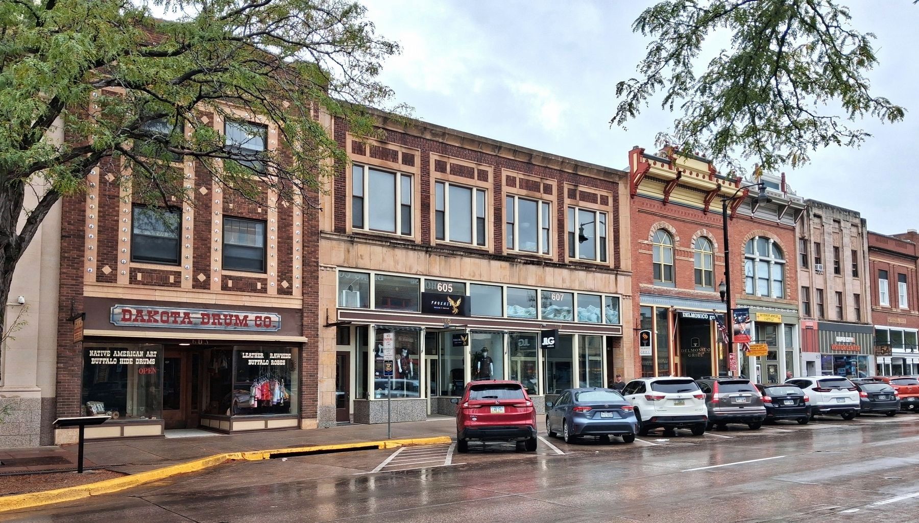 Part of 600 Block of Main Street (odd numbers). Click for full size. Part of 600 Block of Main Street (odd numbers) image. Click for full size.