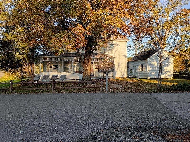 John Q. Law Farm, Reed Farm, Huss Farm / Henry Law Farm Historic District Marker image. Click for full size.