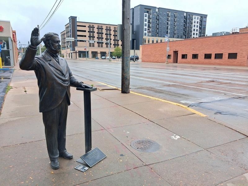 Chester A. Arthur Marker and Sculpture. Click for full size. Chester A. Arthur Marker and Sculpture image. Click for full size.