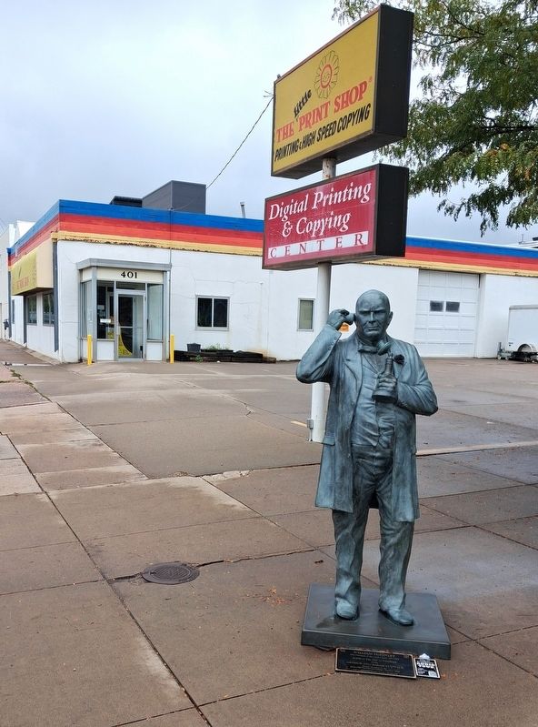 William McKinley Marker and Sculpture. Click for full size. William McKinley Marker and Sculpture image. Click for full size.
