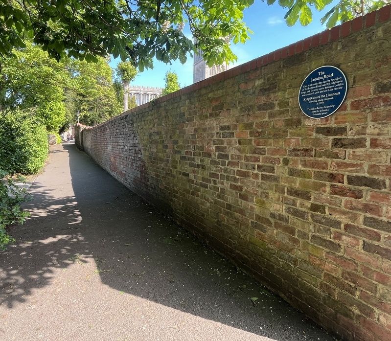 The London Road Marker. Click for full size. The London Road Marker image. Click for full size.