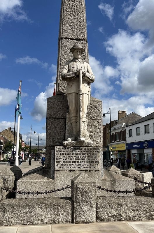 March War Memorial Marker. Click for full size. March War Memorial Marker image. Click for full size.