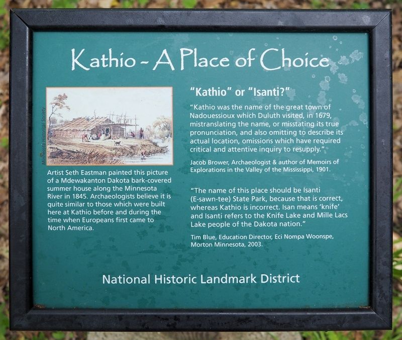 "Kathio" or "Isanti?" Marker. Click for full size. "Kathio" or "Isanti?" Marker image. Click for full size.