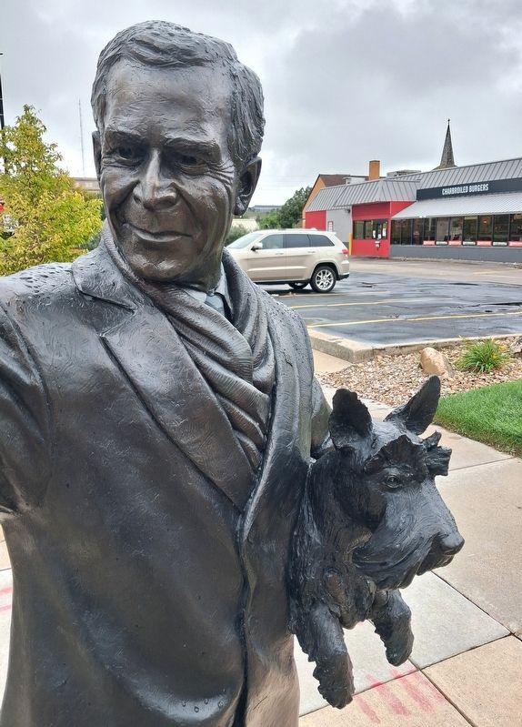 George W. Bush Sculpture Detail image. Click for full size.