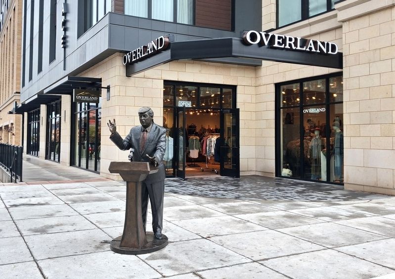 Donald J. Trump Marker and Sculpture. Click for full size. Donald J. Trump Marker and Sculpture image. Click for full size.