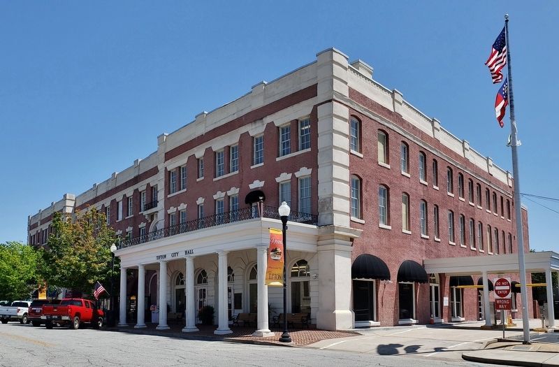 Tifton City Hall, formerly the Myon Hotel. Click for full size. Tifton City Hall, formerly the Myon Hotel image. Click for full size.