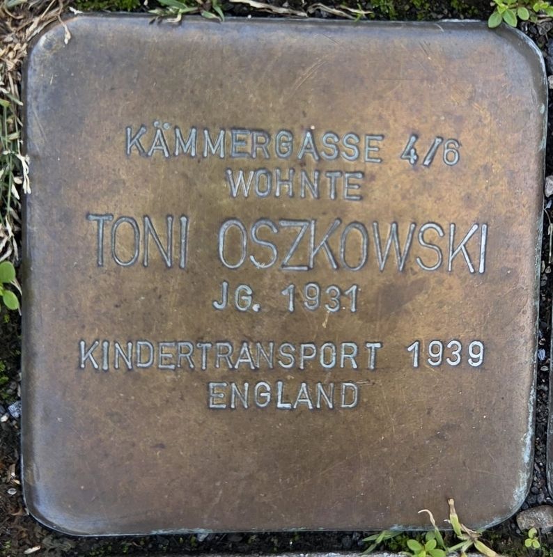 Toni Oszkowski Marker. Click for full size. Toni Oszkowski Marker image. Click for full size.