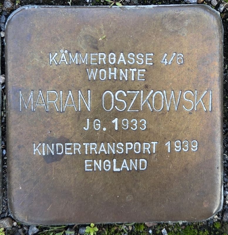 Marian Oszkowski Marker. Click for full size. Marian Oszkowski Marker image. Click for full size.