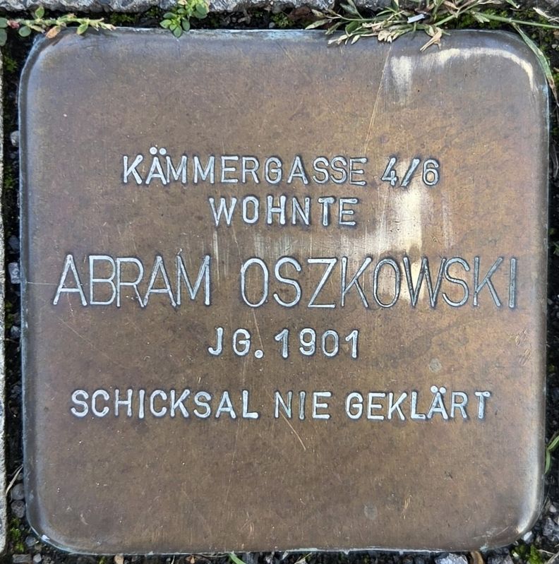 Abram Oszkowski Marker. Click for full size. Abram Oszkowski Marker image. Click for full size.