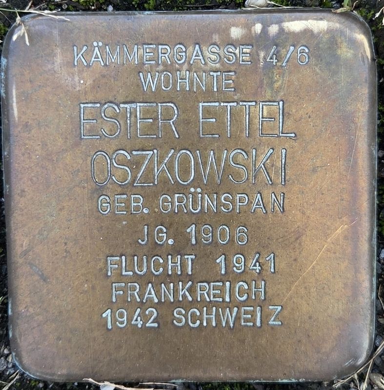 Ester Ettel Oszkowski Marker image. Click for full size.