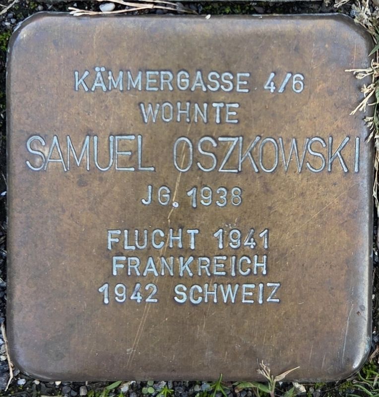 Samuel Oszkowski Marker. Click for full size. Samuel Oszkowski Marker image. Click for full size.