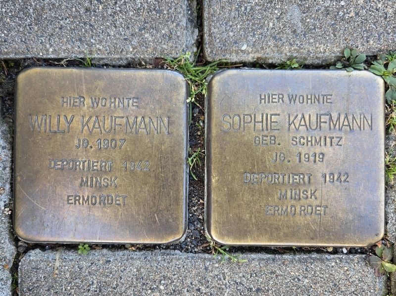 Sophie Kaufmann Marker. Click for full size. Sophie Kaufmann Marker image. Click for full size.