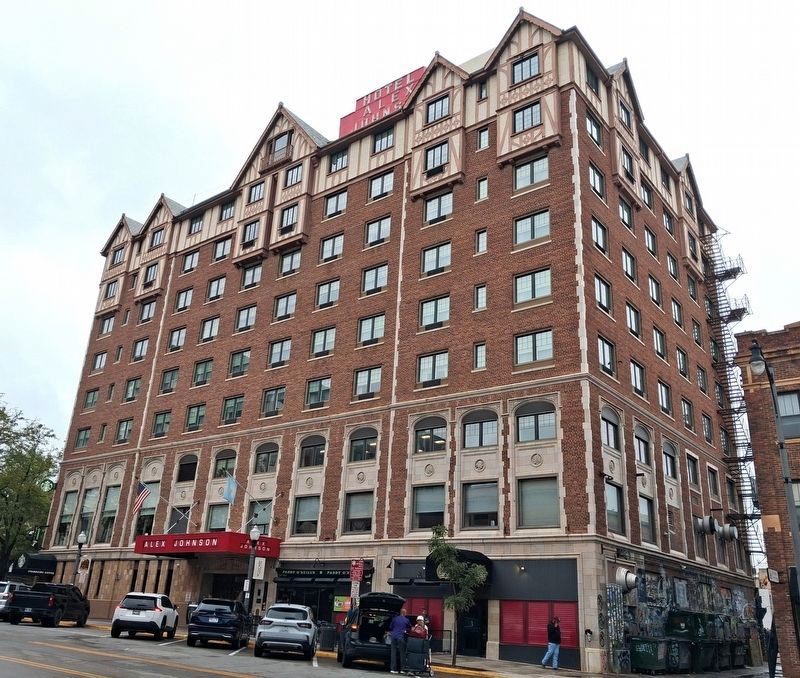 Alex Johnson Hotel. Click for full size. Alex Johnson Hotel image. Click for full size.