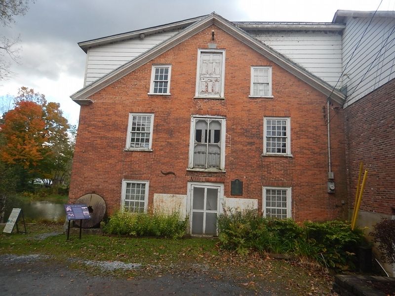 Wideview of Cornell Mill Marker. Click for full size. Wideview of Cornell Mill Marker image. Click for full size.