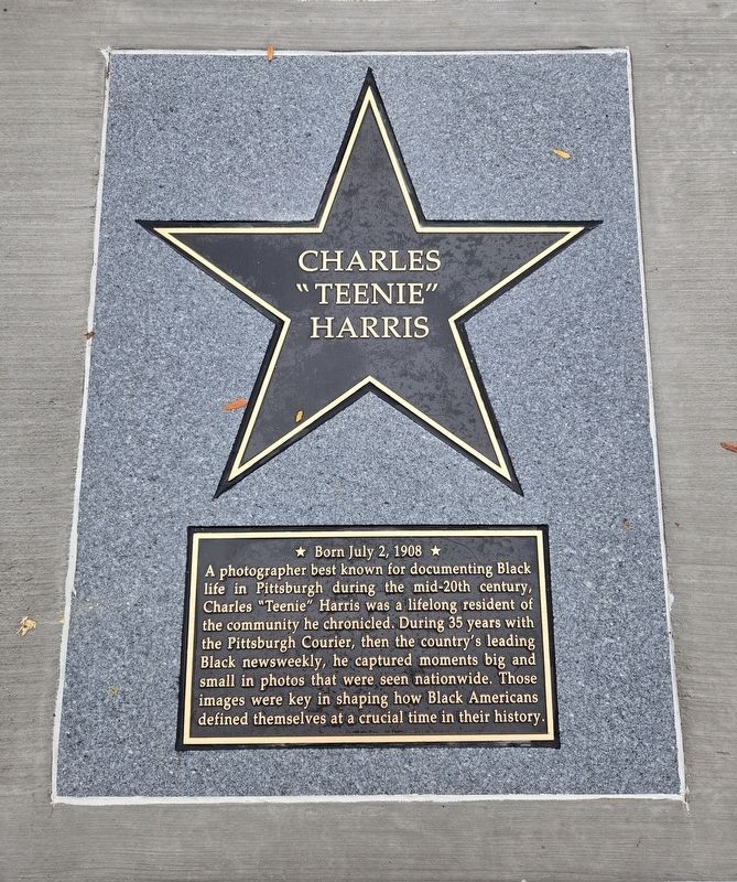 Charles "Teenie" Harris Marker image. Click for full size.