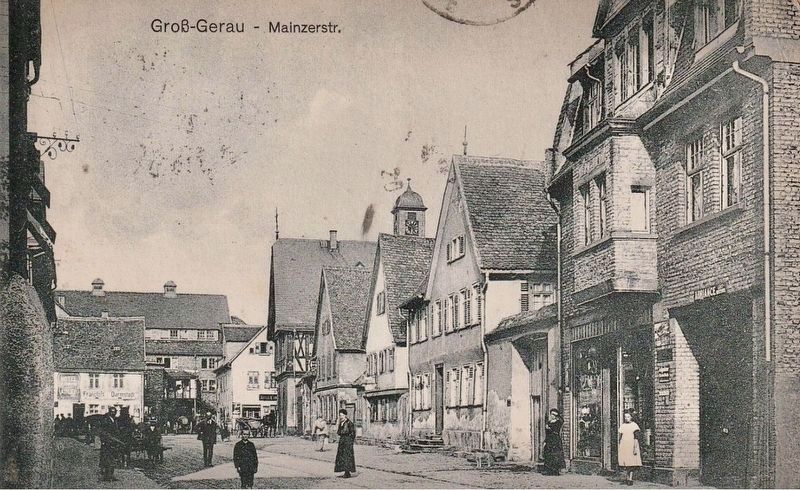 Mainzerstraße - the Oldest Half-Timbered House. Click for full size. Mainzerstraße - the Oldest Half-Timbered House image. Click for full size.